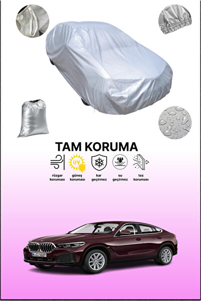 dokaca غطاء سيارة رمادي متوافق مع بي إم دبليو إكس 6 2019 - 2021، غطاء سيارة، غطاء واقي