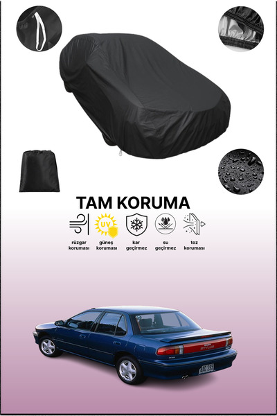 dokaca غطاء سيارة أسود متوافق مع إيسوزو ستايلس، غطاء واقي، غطاء سيارة