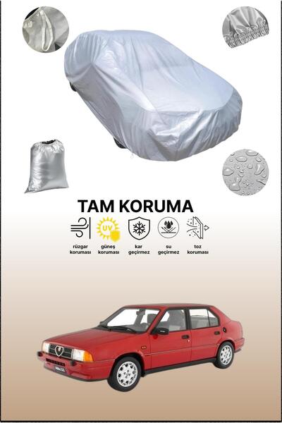 dokaca غطاء سيارة رمادي متوافق مع ألفا روميو 33، غطاء سيارة، غطاء واقي