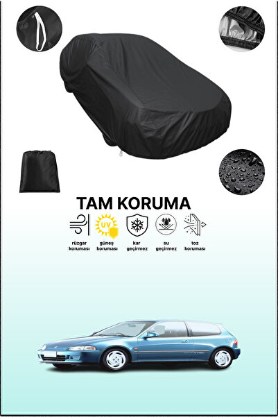 dokaca غطاء سيارة متوافق مع سيارة هوندا سيفيك 5 كوبيه باللون الأسود، غطاء واق...