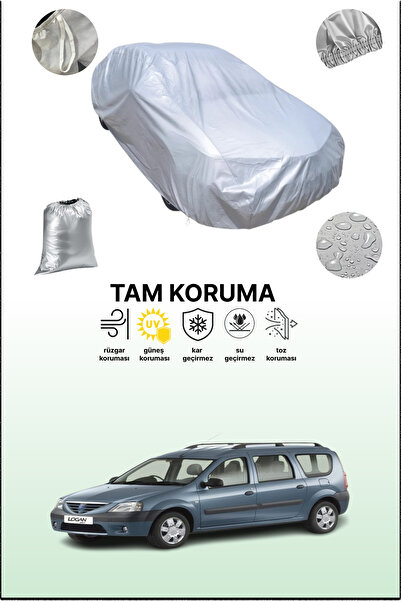 dokaca غطاء سيارة رمادي متوافق مع داسيا لوجان إم سي في 2006 - 2008، غطاء سيار...