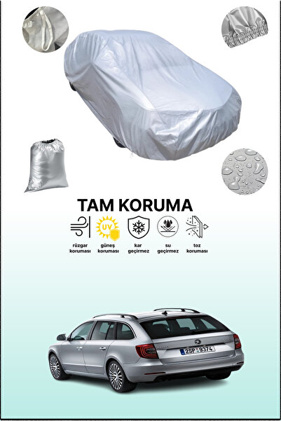 dokaca غطاء سيارة متوافق مع سيارة سكودا سوبرب 2 كومبي، غطاء سيارة، غطاء واقي