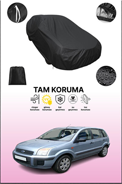 dokaca غطاء سيارة متوافق مع فورد فيوجن 1 باللون الأسود، غطاء واقي، غطاء سيارة
