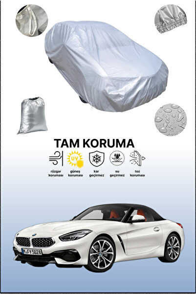 dokaca غطاء سيارة رمادي متوافق مع بي إم دبليو زد 4، غطاء سيارة، غطاء واقي