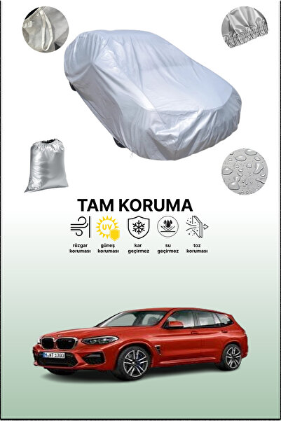 dokaca غطاء سيارة رمادي متوافق مع بي إم دبليو إكس 3 إم 2019 - 2021، غطاء سيارة، غطاء واقي