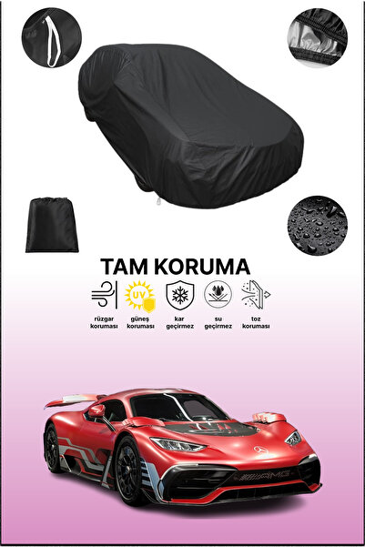 dokaca غطاء سيارة مرسيدس-بنز AMG One أسود متوافق، غطاء واقي، غطاء سيارة