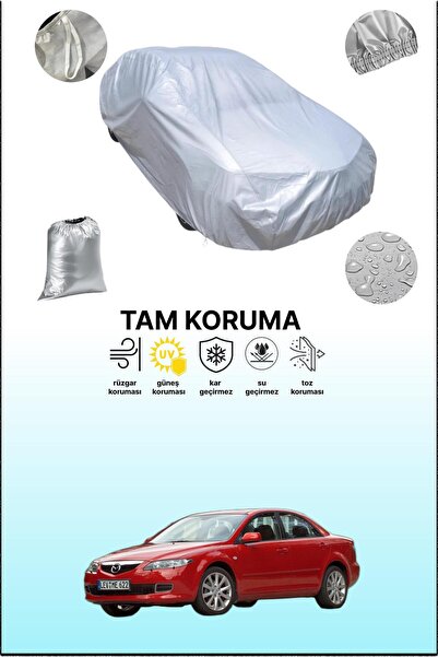 dokaca غطاء سيارة رمادي متوافق مع مازدا 6 1 سيدان، غطاء سيارة، غطاء واقي