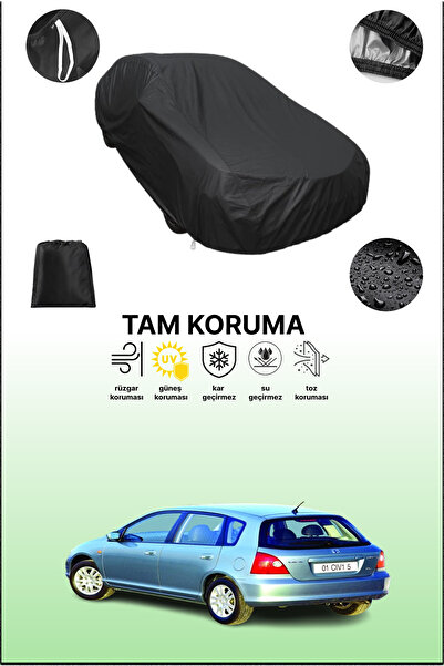 dokaca غطاء سيارة متوافق مع هوندا سيفيك 5 أبواب 2001 - 2003، غطاء واقي، غطاء ...