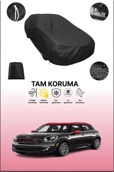 dokaca غطاء سيارة متوافق مع سيارة ميني كوبر كانتريمان 2016 - 2021، غطاء واقي،...