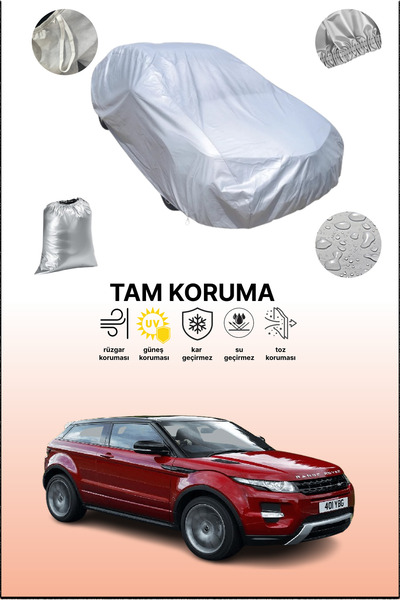 dokaca غطاء سيارة رينج روفر إيفوك كوبيه 2011 - 2015 رمادي اللون، متوافق مع ال...