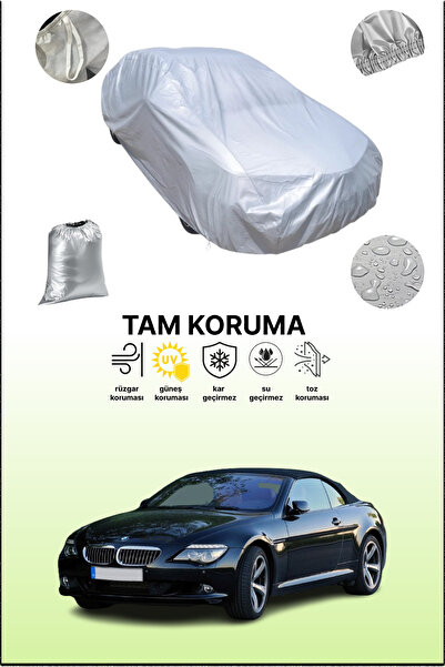 dokaca غطاء سيارة رمادي متوافق مع بي إم دبليو الفئة السادسة القابلة للتحويل (E64) 2007 - 2010، غطاء سيارة، غطاء واقي