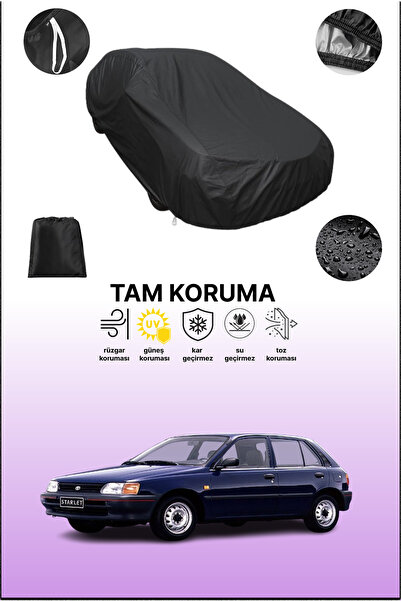dokaca غطاء سيارة متوافق مع تويوتا ستارلت 5 أبواب 1990 - 1996، غطاء واقي، غطا...