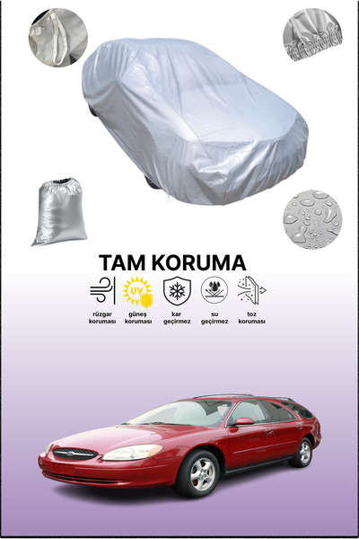 dokaca غطاء سيارة رمادي متوافق مع فورد توروس واجن 1999 - 2007، غطاء سيارة، غط...