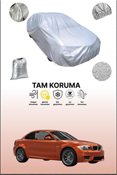 dokaca غطاء سيارة رمادي متوافق مع سيارة بي إم دبليو 1 إم كوبيه، غطاء سيارة، غطاء واقي