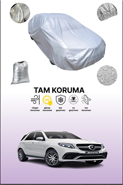 dokaca غطاء سيارة رمادي متوافق مع مرسيدس جي إل إي (دبليو166) 2015 - 2019، غطا...