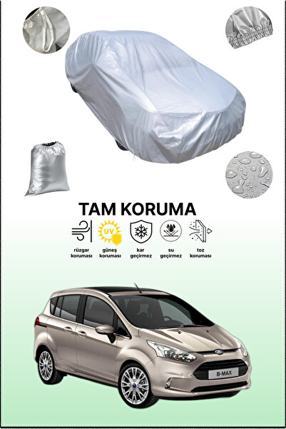 dokaca غطاء سيارة رمادي متوافق مع فورد بي-ماكس، غطاء سيارة، غطاء واقي