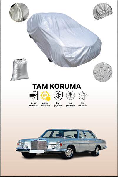 dokaca غطاء سيارة رمادي متوافق مع مرسيدس الفئة S (W108/W109) 1965 - 1972، غطا...