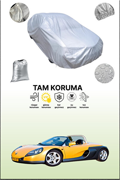 dokaca غطاء سيارة رينو سبورت سبايدر باللون الرمادي 1996 - 1998، غطاء سيارة متوافق، غطاء واقي