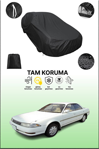 dokaca غطاء سيارة أسود متوافق مع تويوتا كارينا إي دي، غطاء واقي، غطاء سيارة