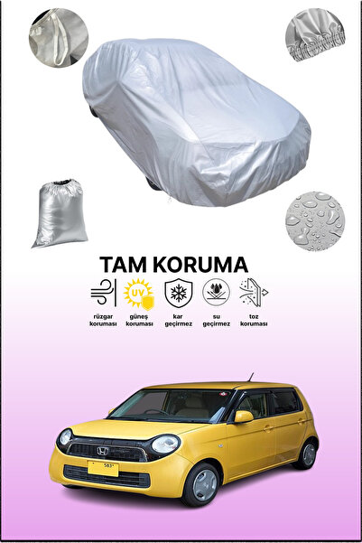 dokaca Gray Honda N-One 1 Compatible Auto Tarpaulin, Car Tarpaulin, Protectiv...