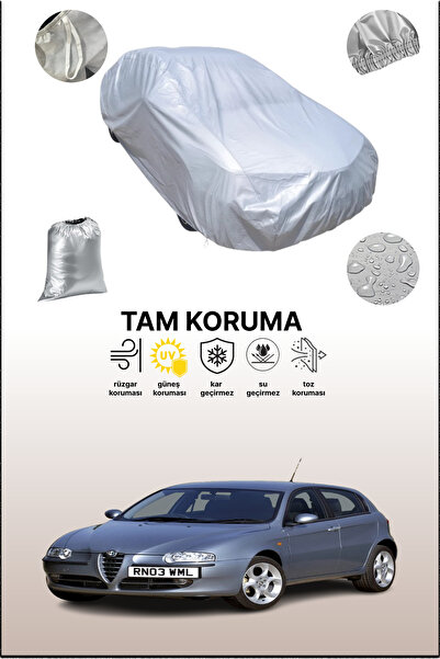 dokaca غطاء سيارة رمادي متوافق مع ألفا روميو 147 (5 أبواب) 2000 - 2005، غطاء ...