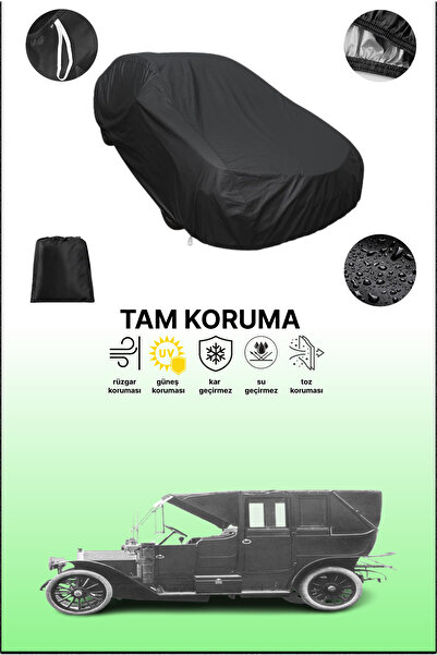 dokaca غطاء سيارة أسود متوافق مع فيات 15-25 حصان بريفتي تيبو 2 1908 - 1912، غ...