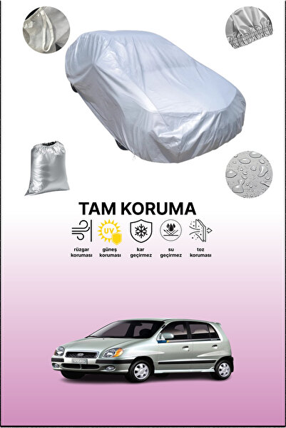 dokaca غطاء سيارة رمادي متوافق مع كيا فيستو، غطاء سيارة، غطاء واقي