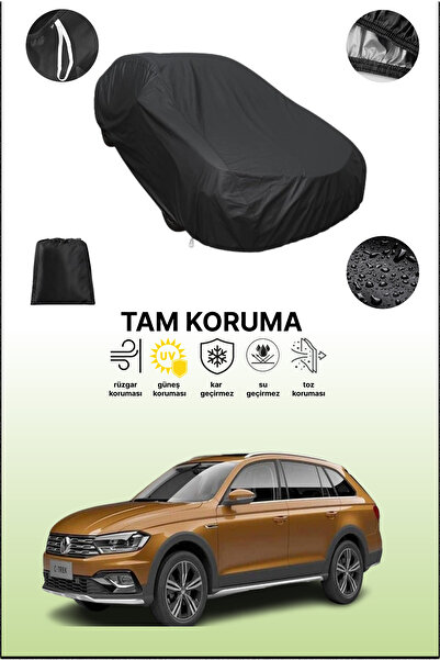 dokaca غطاء سيارة أسود متوافق مع فولكس فاجن بورا 3 سي-تريك، غطاء واقي، غطاء س...