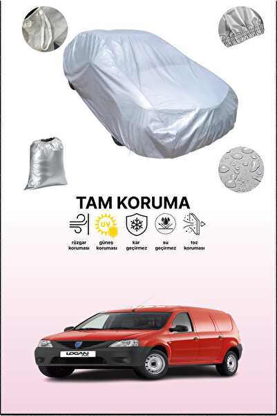 dokaca غطاء سيارة رمادي متوافق مع داسيا لوجان فان 2007 - 2012، غطاء سيارة، غط...