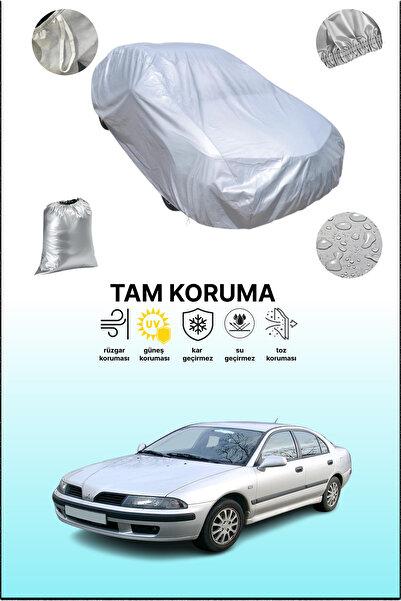 dokaca غطاء سيارة رمادي متوافق مع ميتسوبيشي كاريزما سيدان 1995 - 2004، غطاء س...