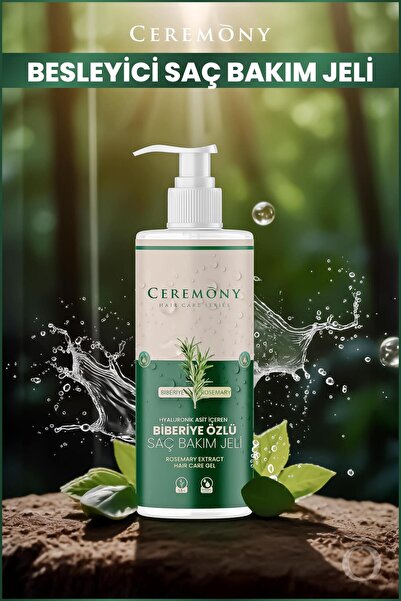 Ceremony Saç Uzatma Etkili Biberiye Bakım Jeli 200 Ml
