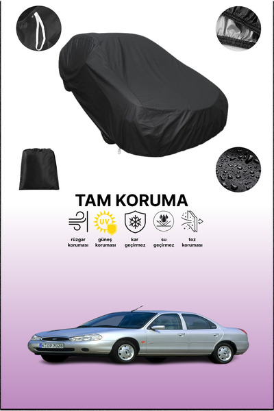 dokaca غطاء سيارة متوافق مع فورد مونديو سيدان 1997 - 2000، غطاء واقي، غطاء سيارة