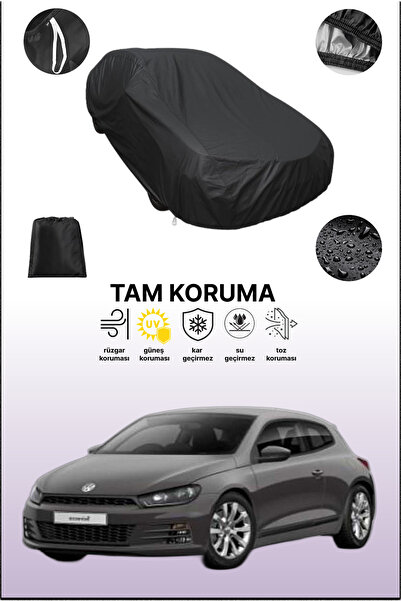 dokaca غطاء سيارة متوافق مع فولكس فاجن سيروكو 1 باللون الأسود، غطاء واقي، غطا...