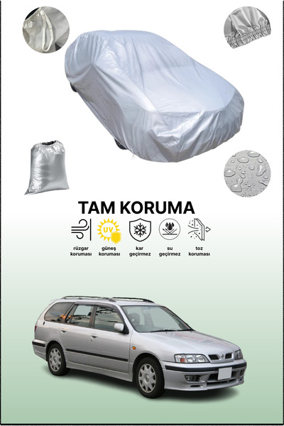 dokaca غطاء سيارة رمادي متوافق مع نيسان بريميرا واجن 1990 - 1997، غطاء سيارة،...