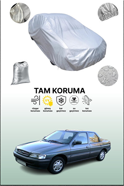 dokaca غطاء سيارة رمادي متوافق مع فورد أوريون 2، غطاء سيارة، غطاء واقي