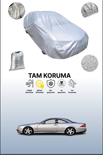 dokaca غطاء سيارة رمادي متوافق مع مرسيدس سي إل 55 إيه إم جي (سي215) 2000 - 20...