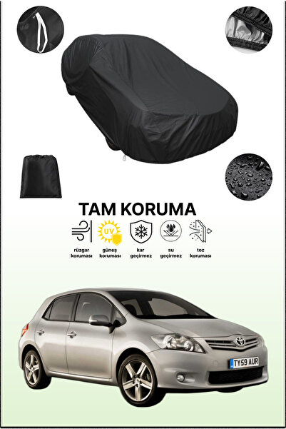 dokaca غطاء سيارة متوافق مع تويوتا أوريس 5 أبواب 2006 - 2010، أسود، غطاء واقي...
