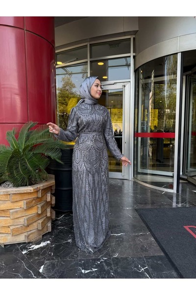 emsale Tesettür Abiye | Gülce | EMS