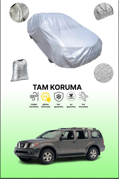 dokaca غطاء سيارة رمادي متوافق مع نيسان باثفايندر 2007 - 2012، غطاء سيارة، غط...