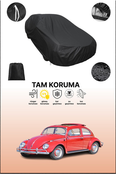 dokaca غطاء سيارة متوافق مع فولكس فاجن بيتل 1945 - 2003، غطاء واقي، غطاء سيارة