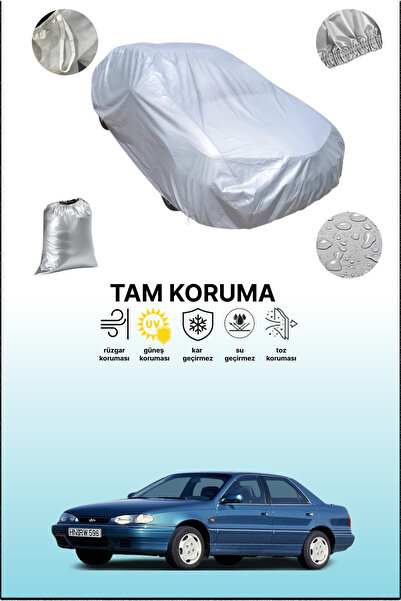 dokaca غطاء سيارة رمادي متوافق مع هيونداي لانترا 1993 - 1995، غطاء سيارة، غطا...