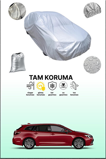 dokaca غطاء سيارة رمادي متوافق مع تويوتا كورولا تورينج سبورتس Xıı، غطاء سيارة، غطاء واقي