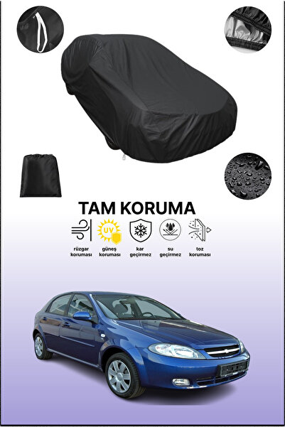 dokaca غطاء سيارة متوافق مع شيفروليه لاسيتي هاتشباك باللون الأسود، غطاء واقي،...