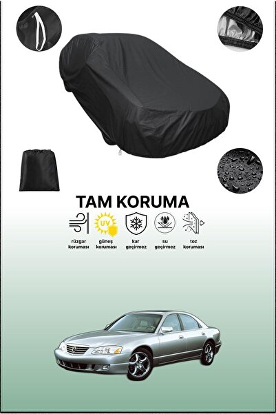 dokaca غطاء سيارة متوافق مع مازدا إكسيدوس 9 باللون الأسود، غطاء واقي، غطاء سيارة