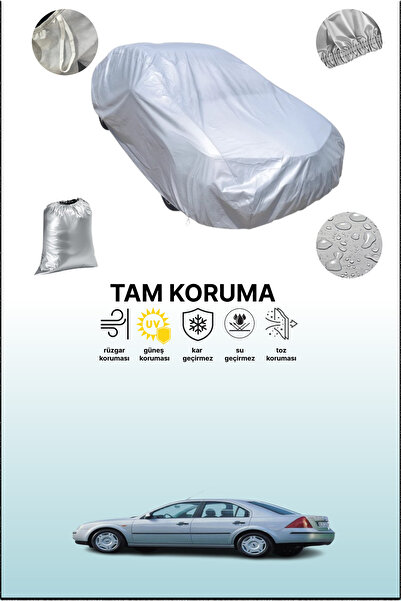 dokaca غطاء سيارة رمادي متوافق مع فورد مونديو 3 سيدان، غطاء سيارة، غطاء حماية