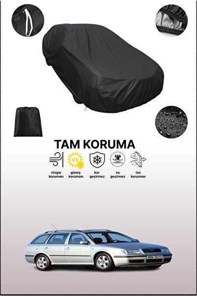 dokaca غطاء سيارة متوافق مع سيارة سكودا أوكتافيا كومبي آر إس 1.8 تي 2002 - 20...