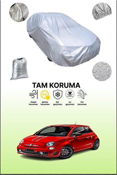 dokaca غطاء سيارة متوافق مع فيات 500 أبارث 695 تريبيوتو فيراري 2009 - 2021، غ...