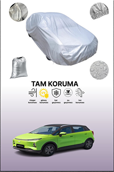 dokaca غطاء سيارة رمادي متوافق مع جيلي جيومتري إي، غطاء سيارة، غطاء واقي