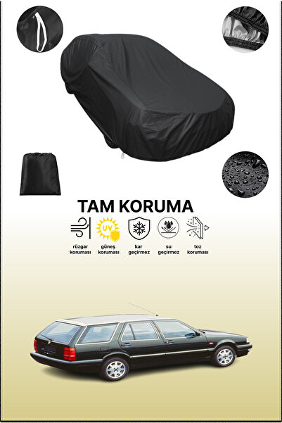 dokaca غطاء سيارة أسود متوافق مع سيارة لانسيا ثيما ستيشن واجن، غطاء واقي، غطا...