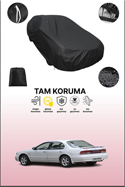 dokaca غطاء سيارة أسود متوافق مع نيسان ماكسيما كيو إكس 4، غطاء واقي، غطاء سيارة